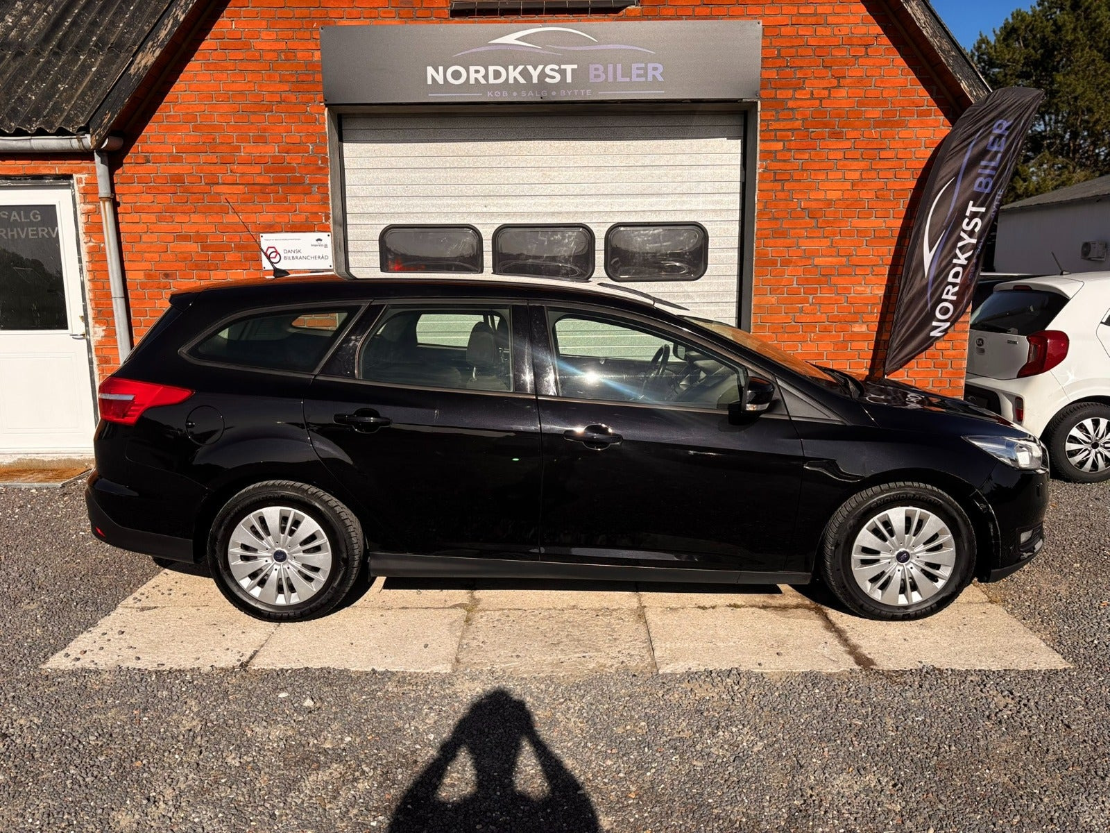 Sort Ford Focus fra 2015