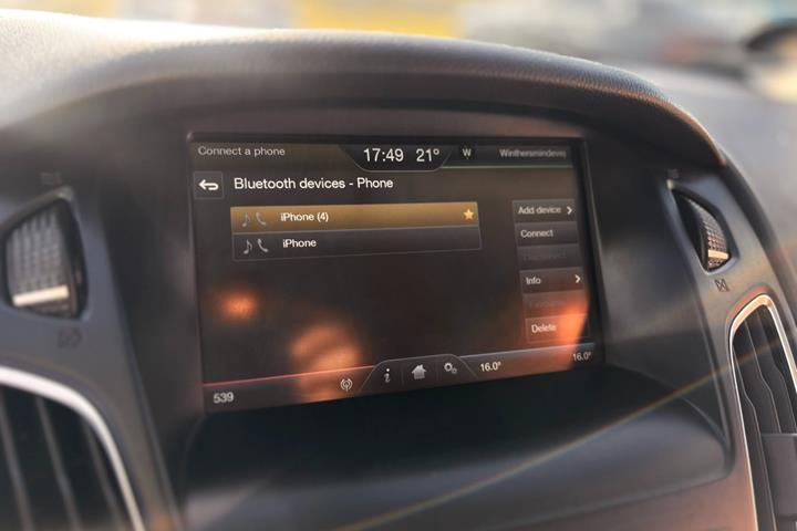 Sort Ford Focus fra 2015