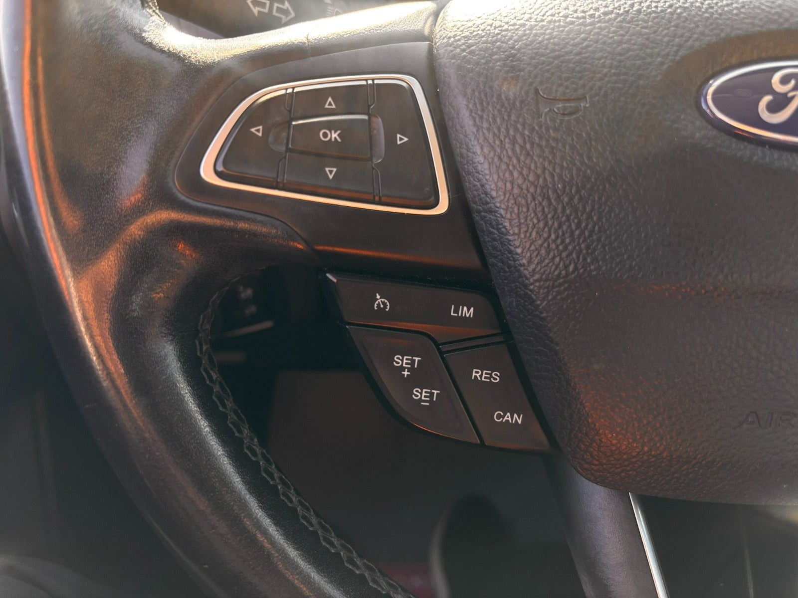 Sort Ford Focus fra 2015