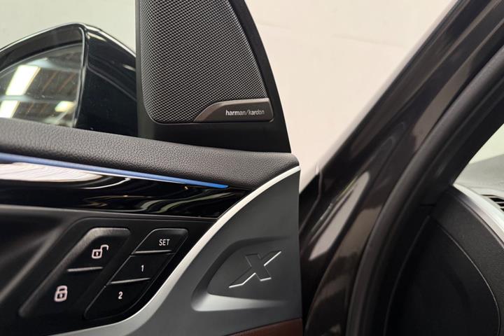 Grå BMW iX3 fra 2022