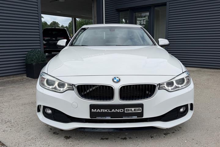 Hvid BMW 428i fra 2015
