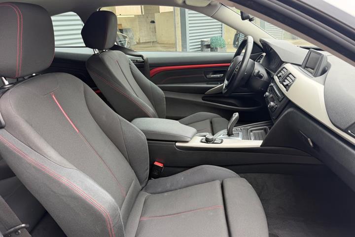 Hvid BMW 428i fra 2015