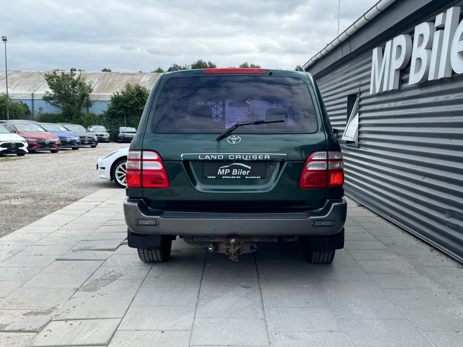 Grøn Toyota Land Cruiser fra 2004