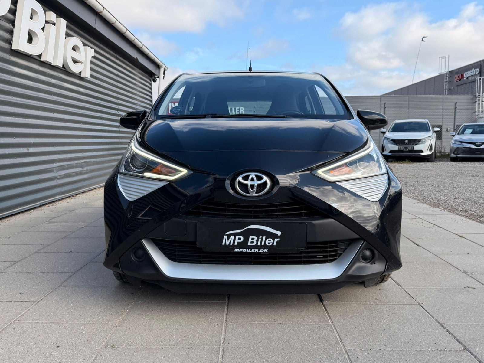 Sort Toyota Aygo fra 2019