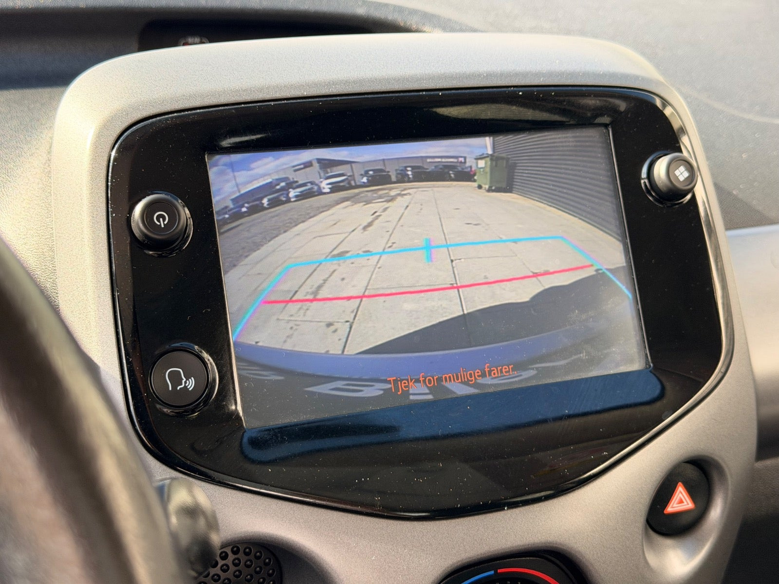 Sort Toyota Aygo fra 2019
