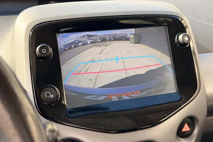 Sort Toyota Aygo fra 2019