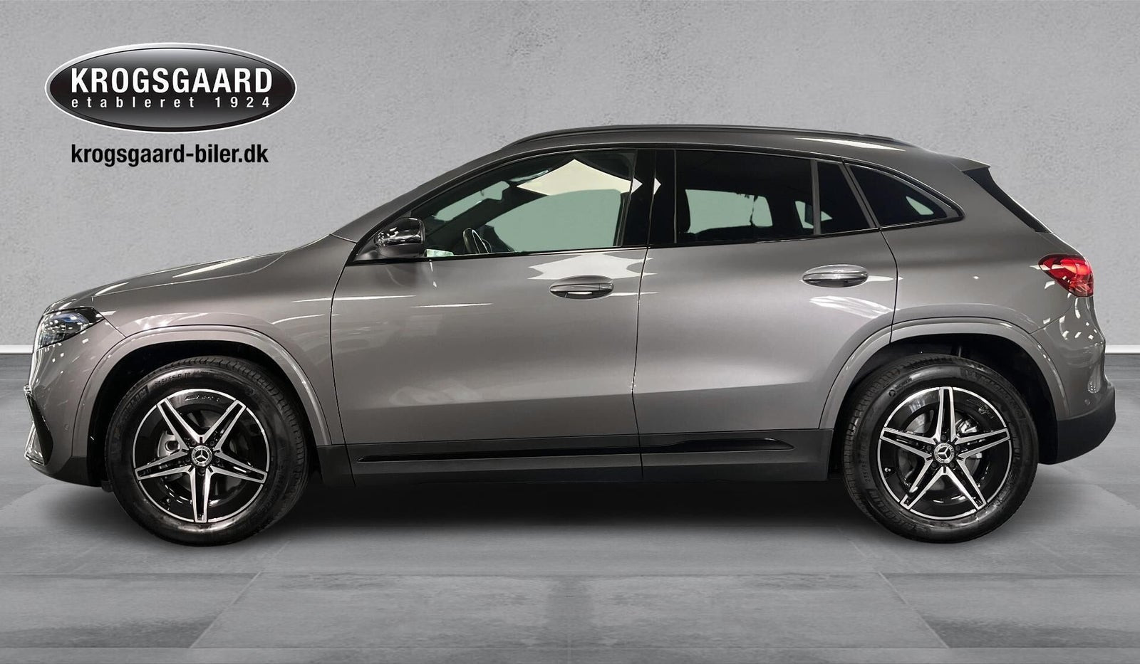 Grå Mercedes EQA250+ fra 2025