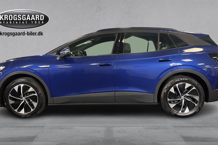 Blå VW ID.4 fra 2023