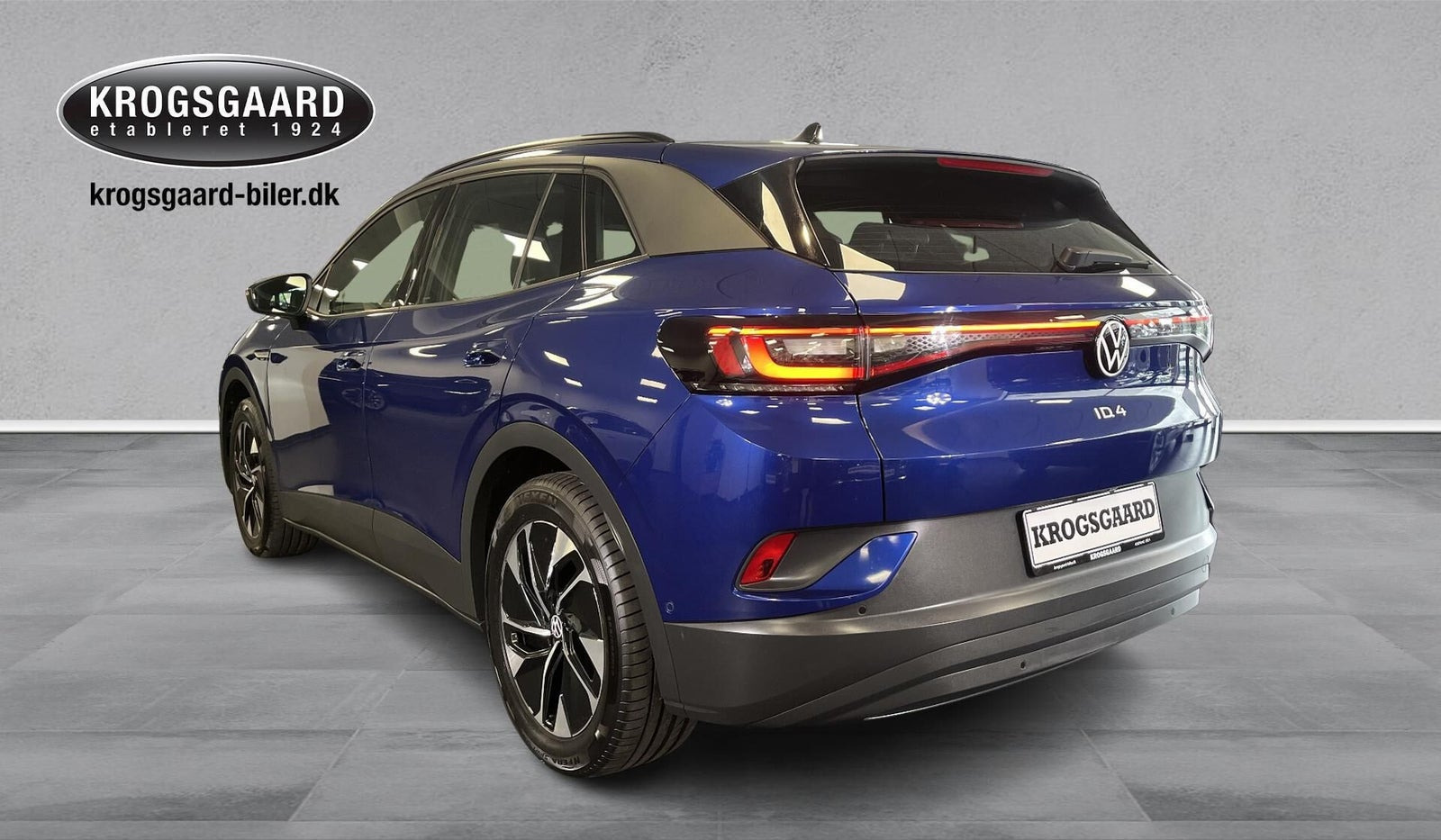 Blå VW ID.4 fra 2023