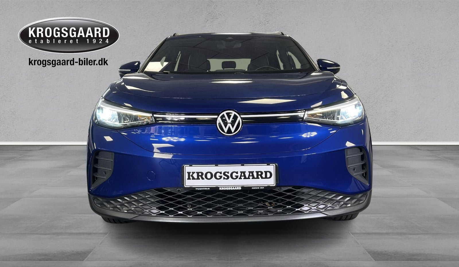 Blå VW ID.4 fra 2023