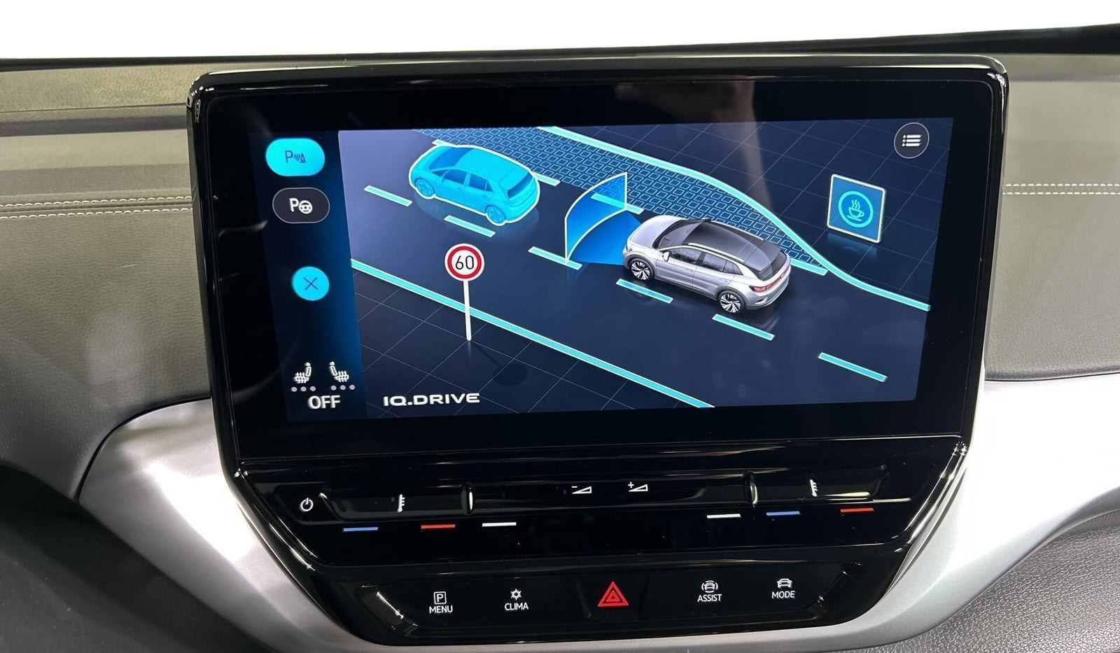 Blå VW ID.4 fra 2023