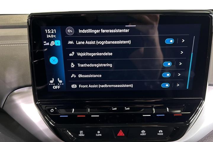 Blå VW ID.4 fra 2023