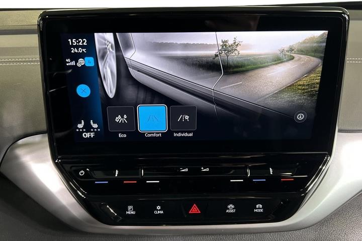Blå VW ID.4 fra 2023