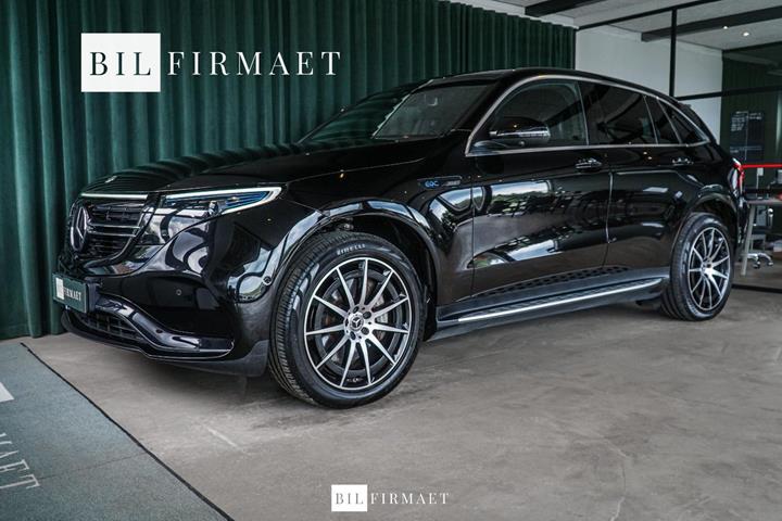 Sort Mercedes EQC400 fra 2022
