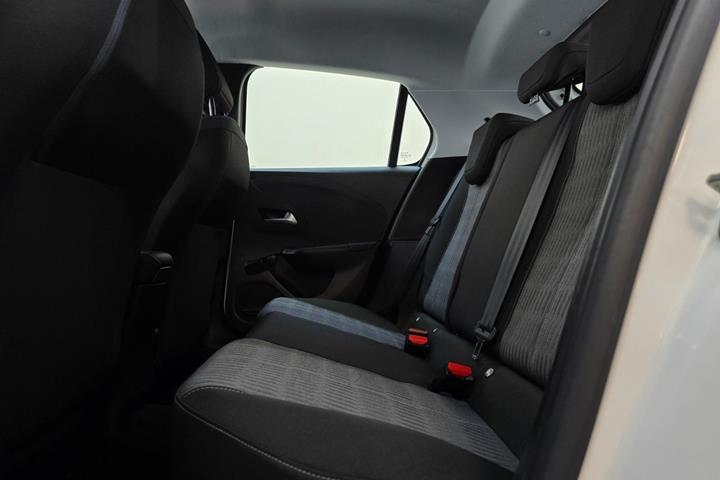Hvid Opel Corsa fra 2020