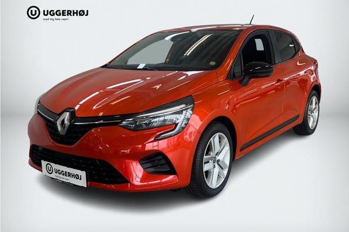 Orange Renault Clio V fra 2021