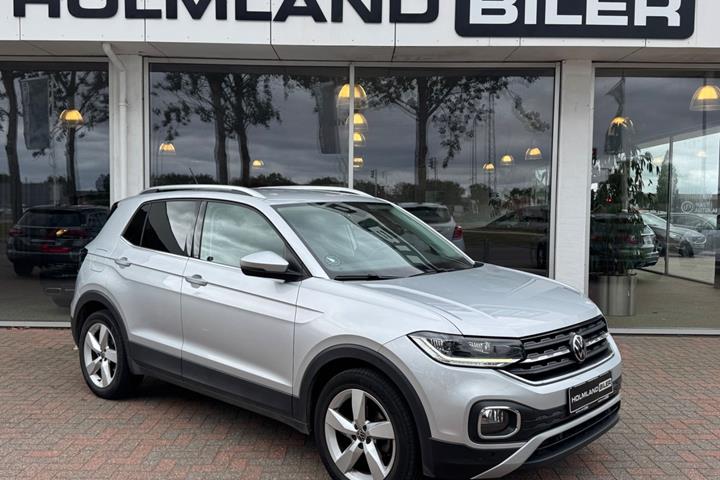 Sølv VW T-Cross fra 2021