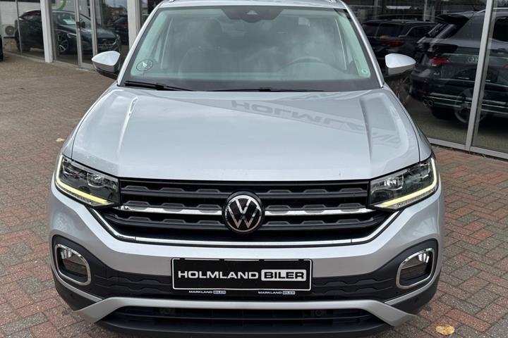 Sølv VW T-Cross fra 2021