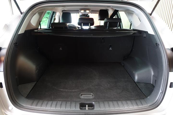 Sølv Hyundai Tucson fra 2019