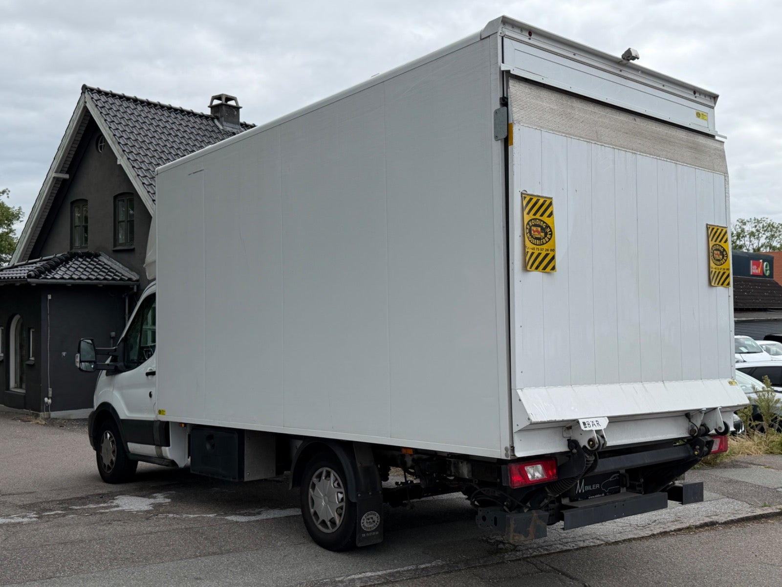 Hvid Ford Transit 350 L3 Chassis fra 2023