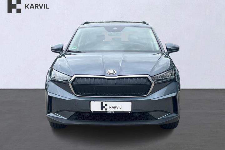 Grå Skoda Enyaq fra 2021