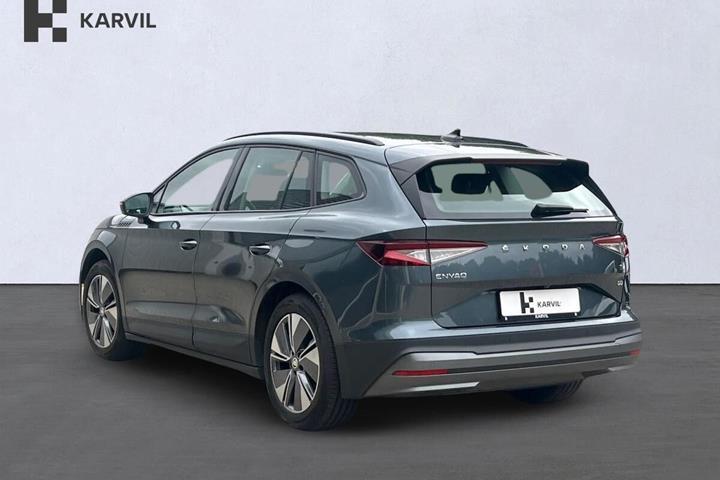 Grå Skoda Enyaq fra 2021