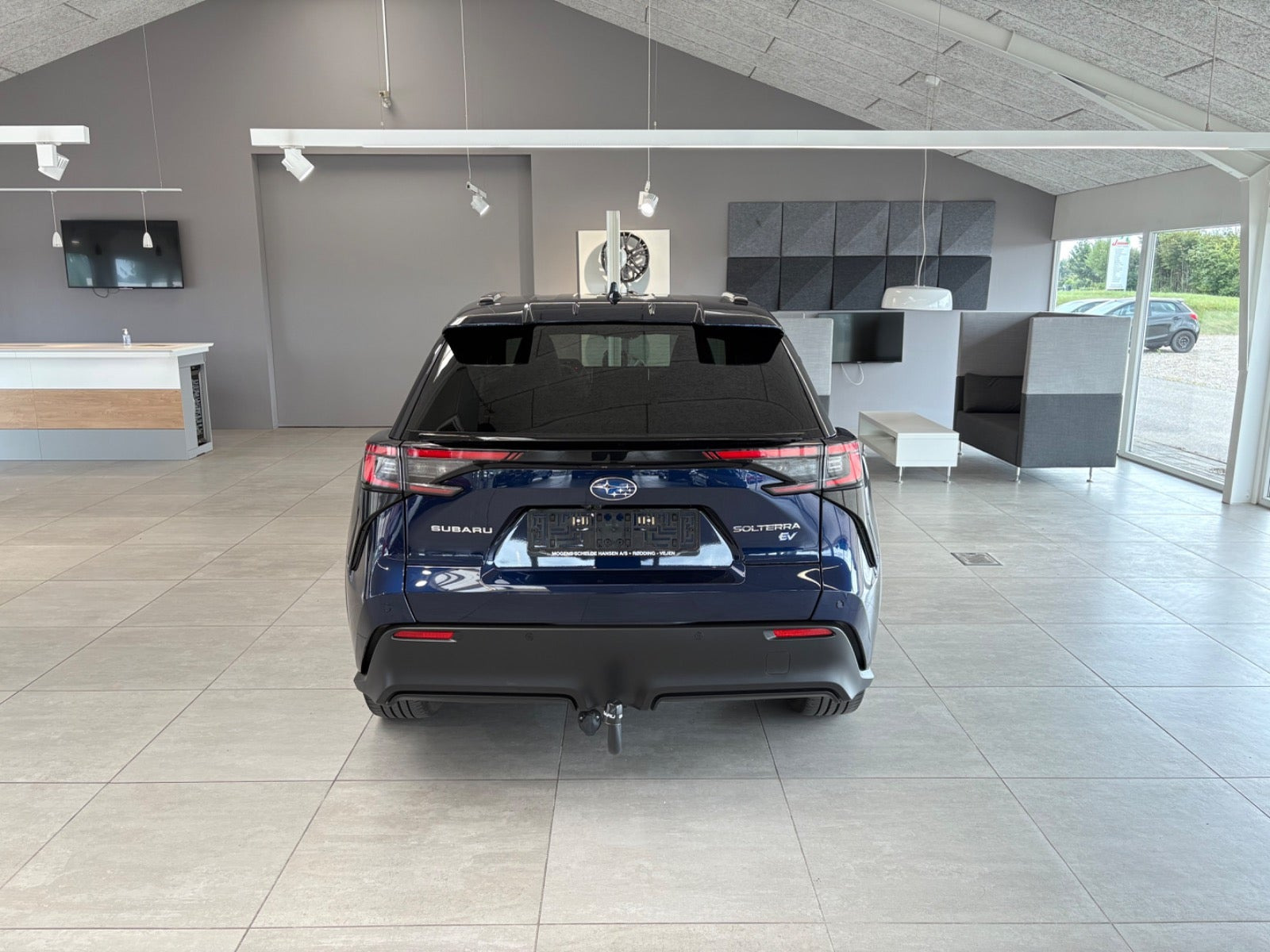 Blå Subaru Solterra fra 2025
