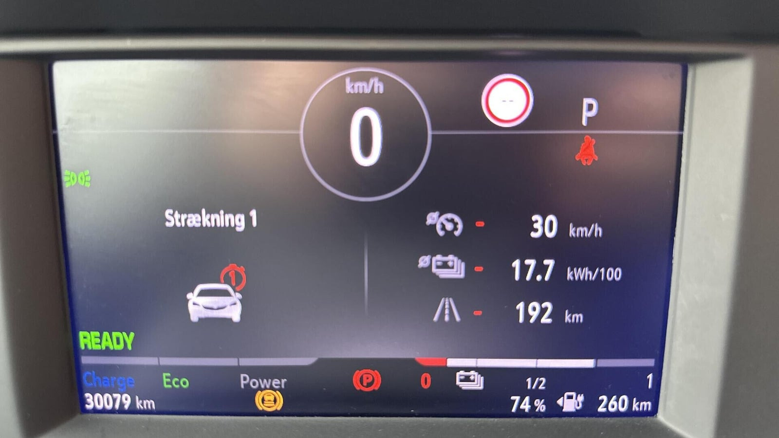 Sølv Opel Mokka-e fra 2024