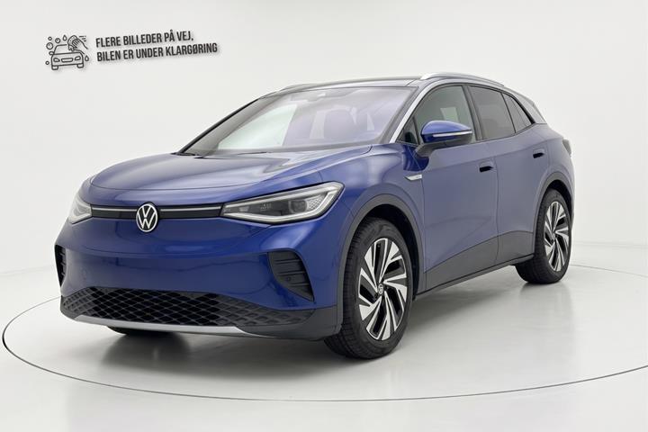Blå VW ID.4 fra 2021