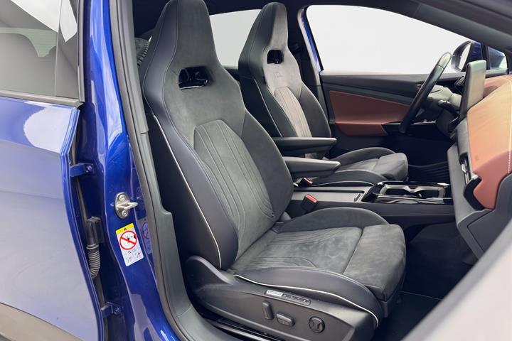 Blå VW ID.4 fra 2021