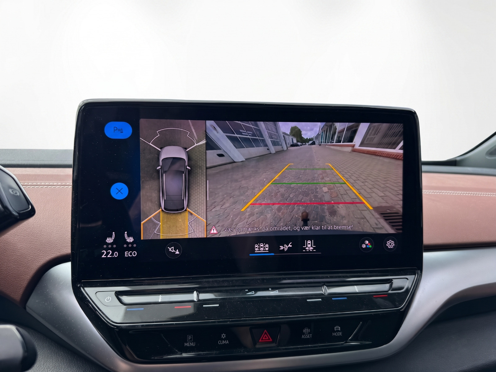 Blå VW ID.4 fra 2021