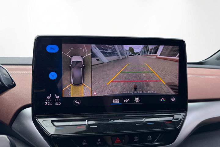 Blå VW ID.4 fra 2021