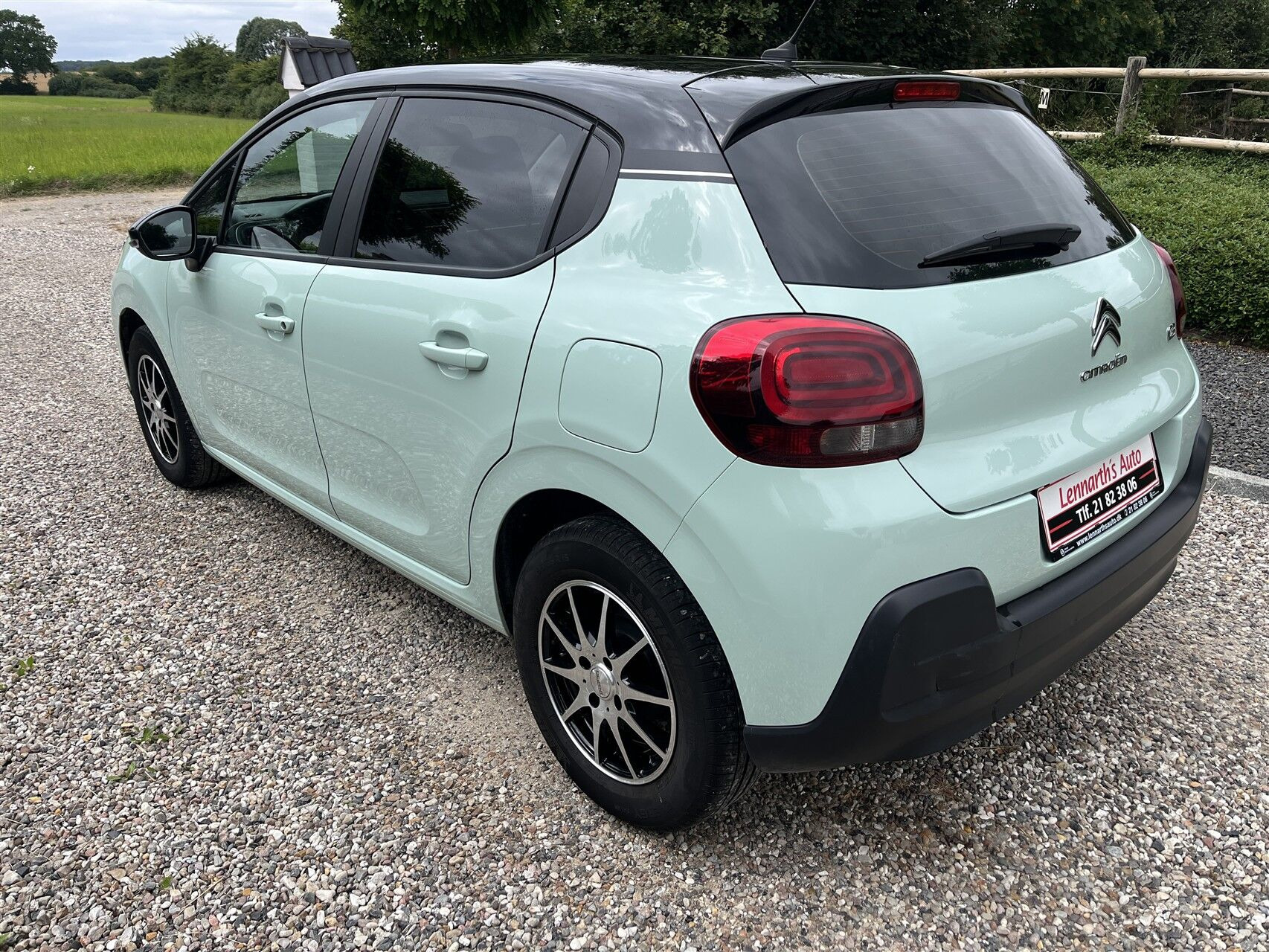 Grøn Citroën C3 fra 2018
