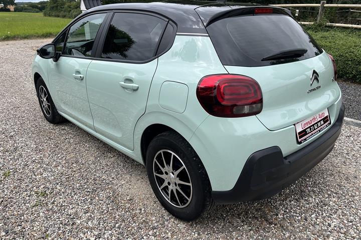 Grøn Citroën C3 fra 2018
