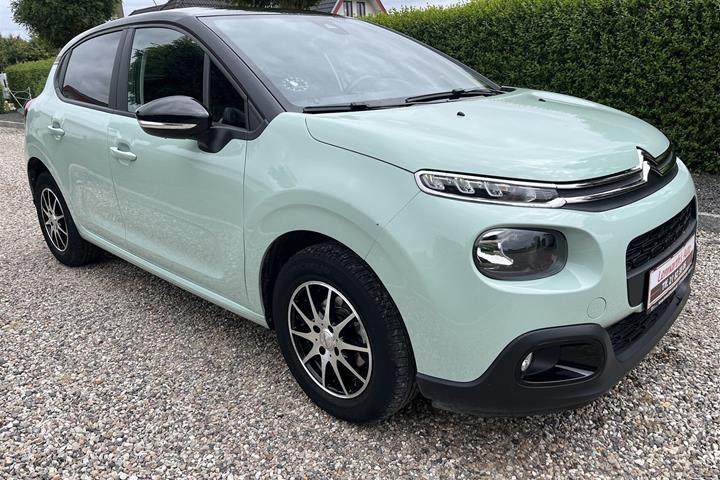 Grøn Citroën C3 fra 2018
