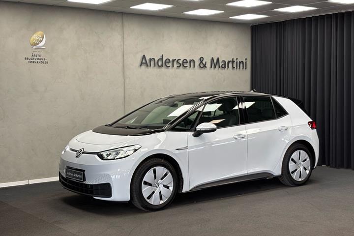 Hvid VW ID.3 fra 2022