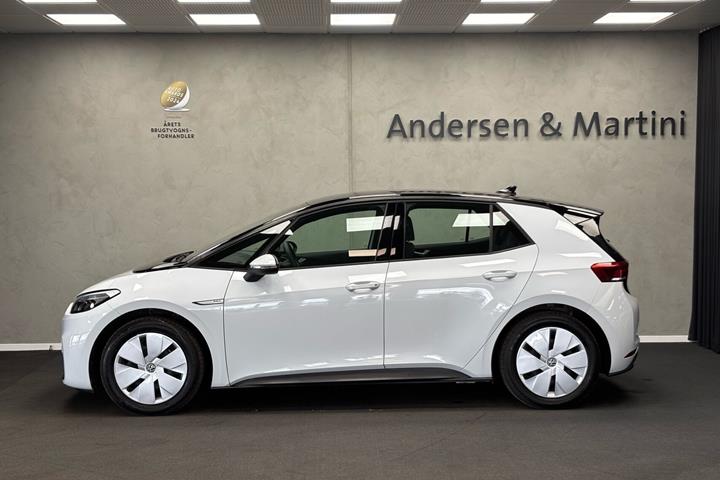 Hvid VW ID.3 fra 2022