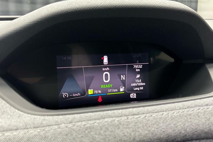 Sort Skoda Enyaq fra 2023