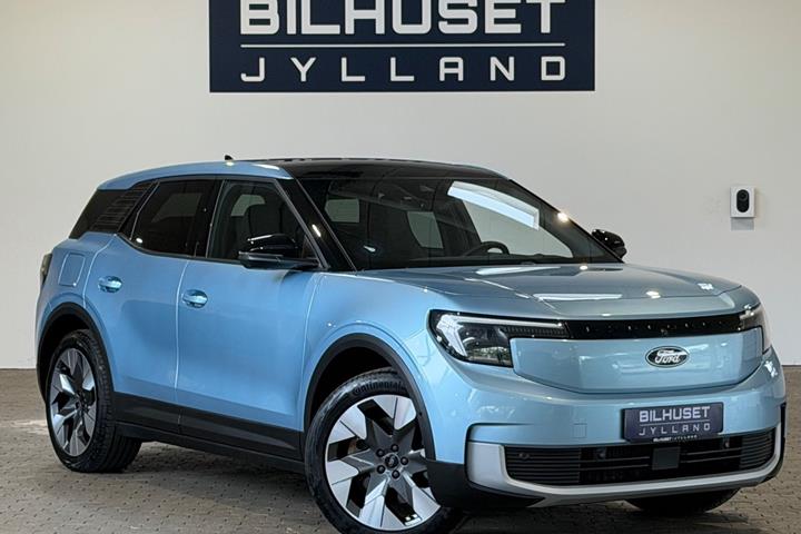 Blå Ford Explorer fra 2025