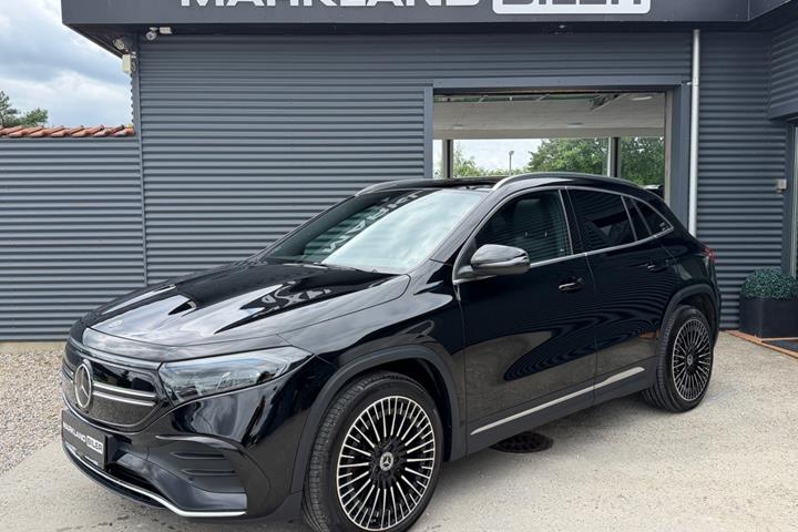 Sort Mercedes EQA300 fra 2022