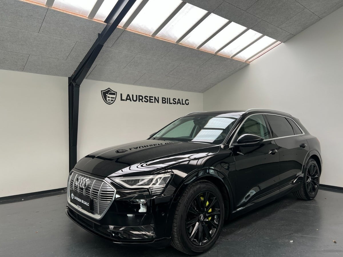 Sort Audi e-tron fra 2020