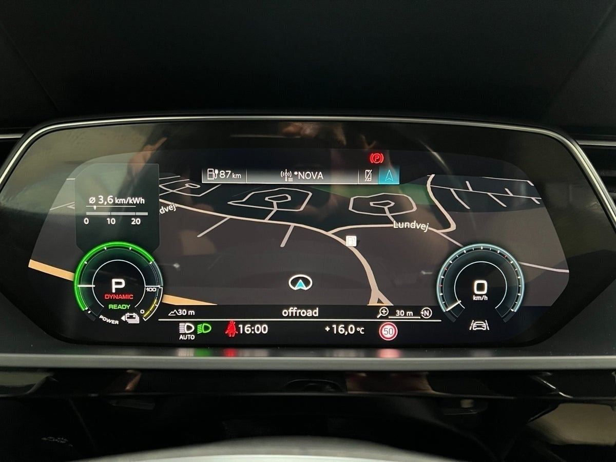 Sort Audi e-tron fra 2020