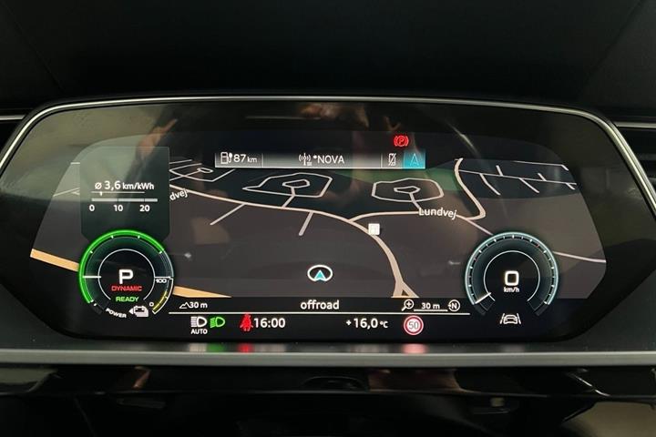 Sort Audi e-tron fra 2020