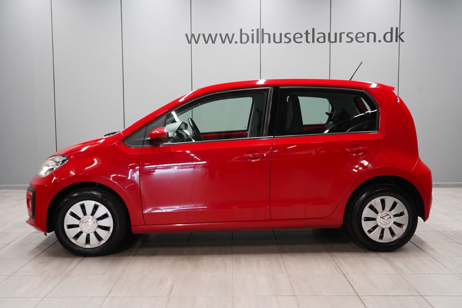 Rød VW UP! fra 2019
