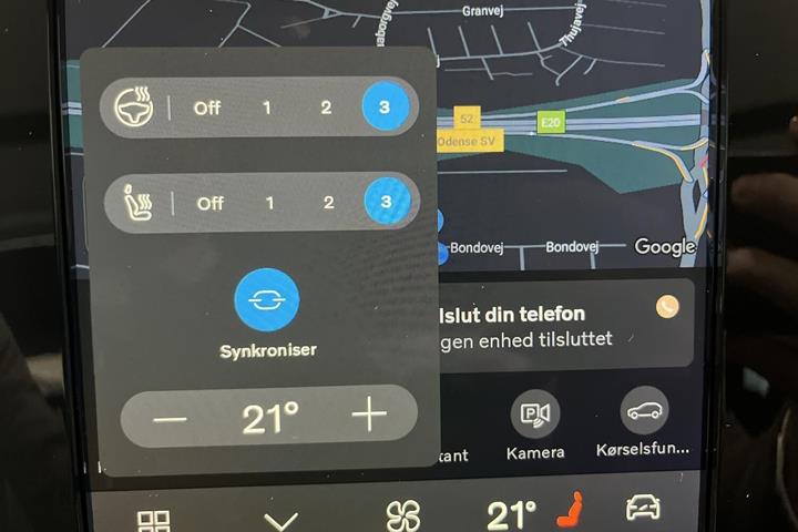 Grå Volvo EX40 fra 2026