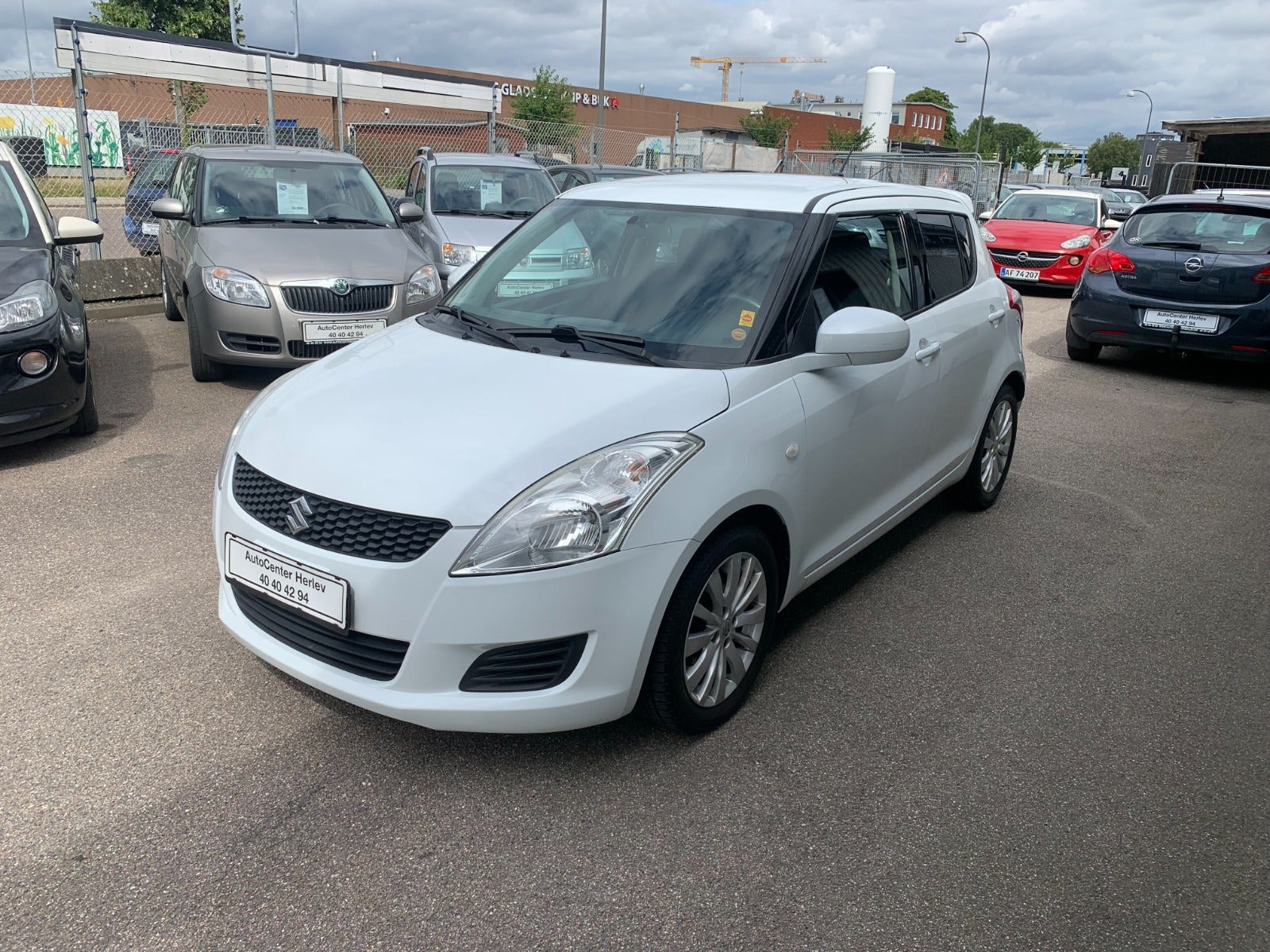 Hvid Suzuki Swift fra 2013