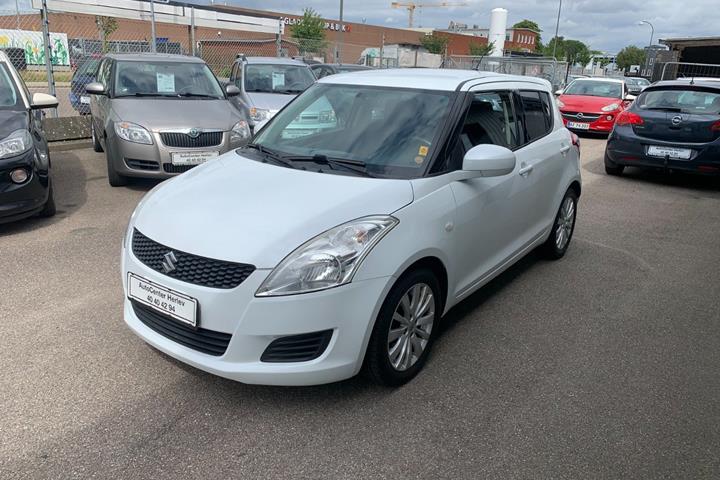 Hvid Suzuki Swift fra 2013
