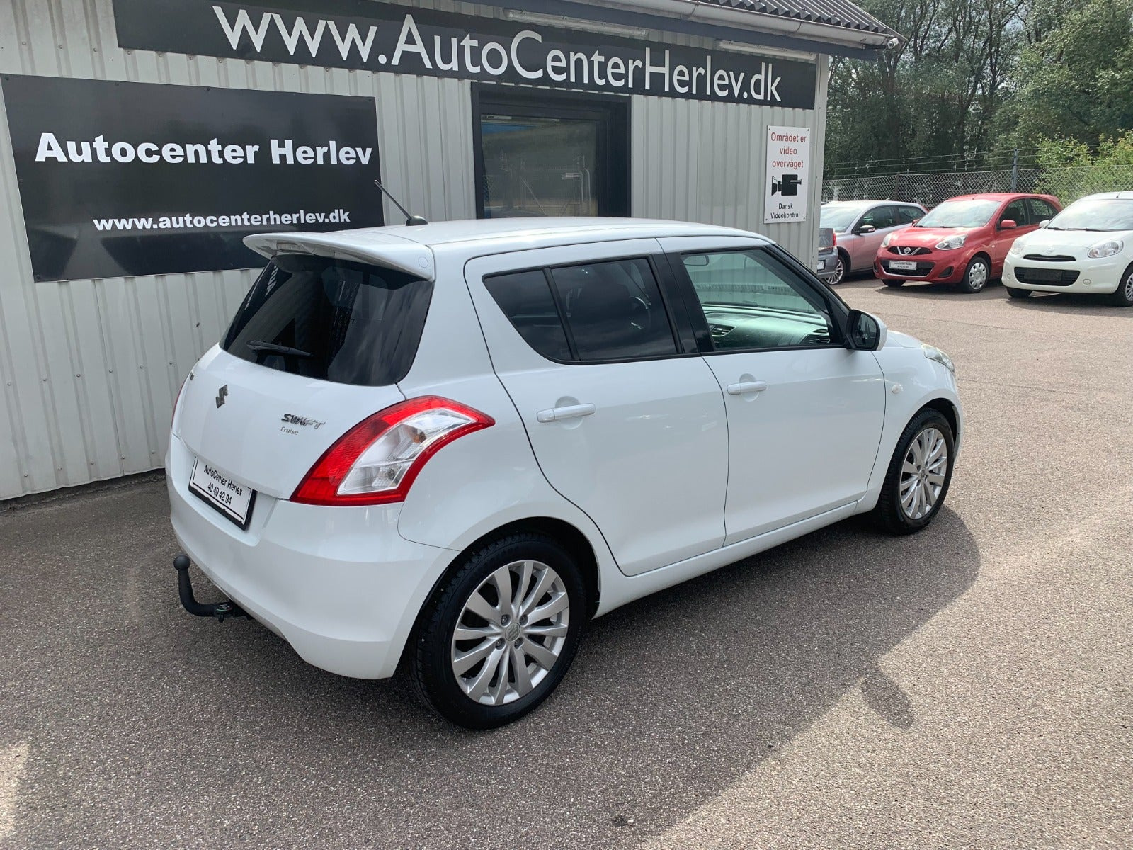 Hvid Suzuki Swift fra 2013