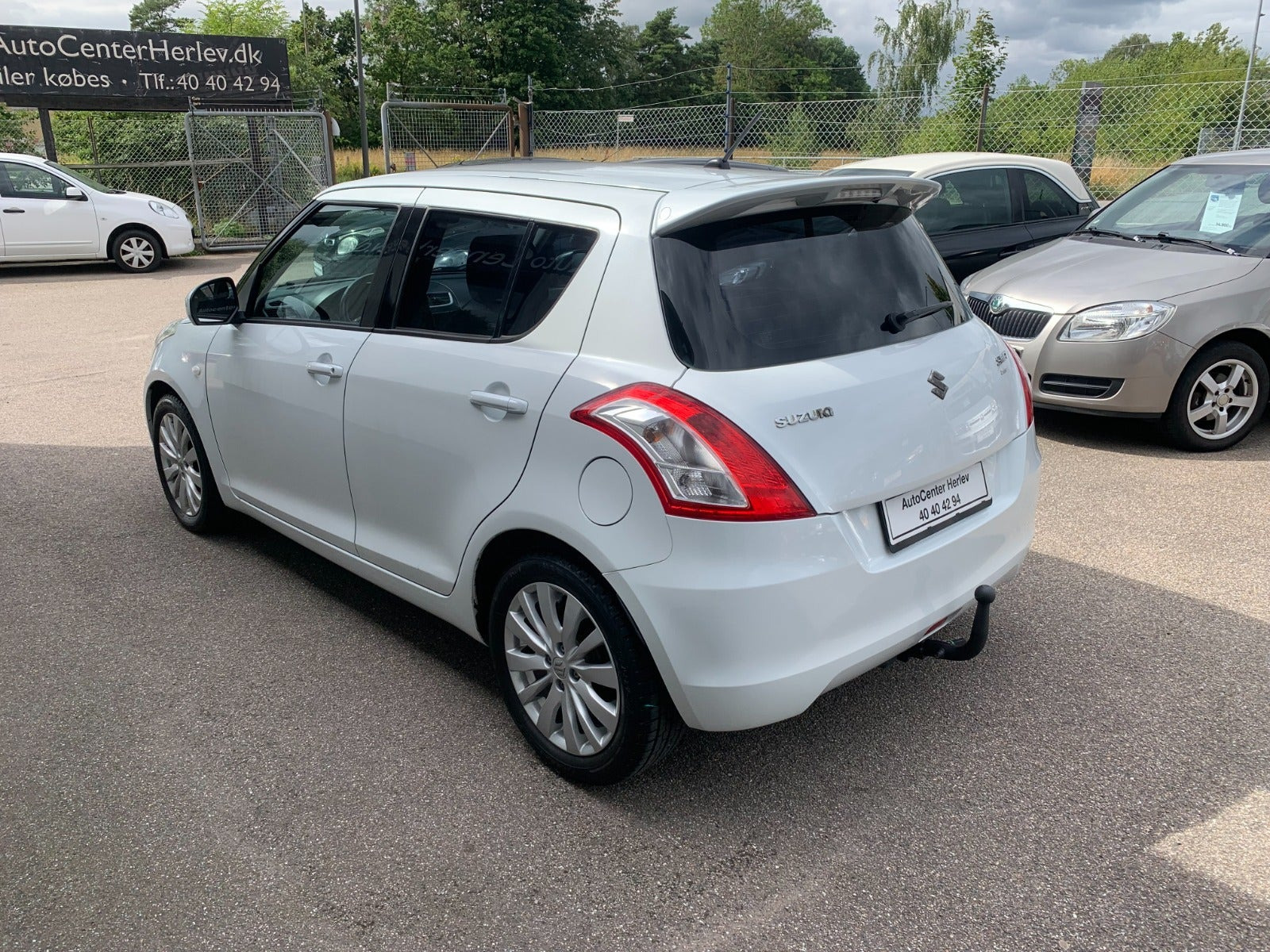 Hvid Suzuki Swift fra 2013