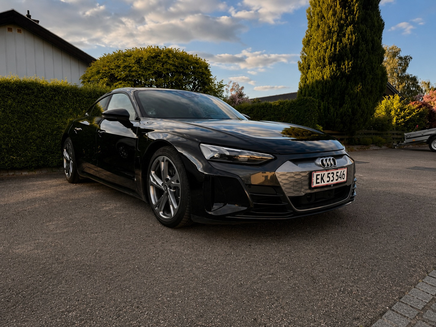 Sort Audi e-tron GT fra 2022